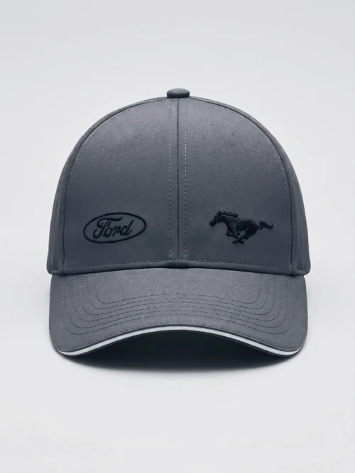 Gorra Baseball Premium Mustang Gris