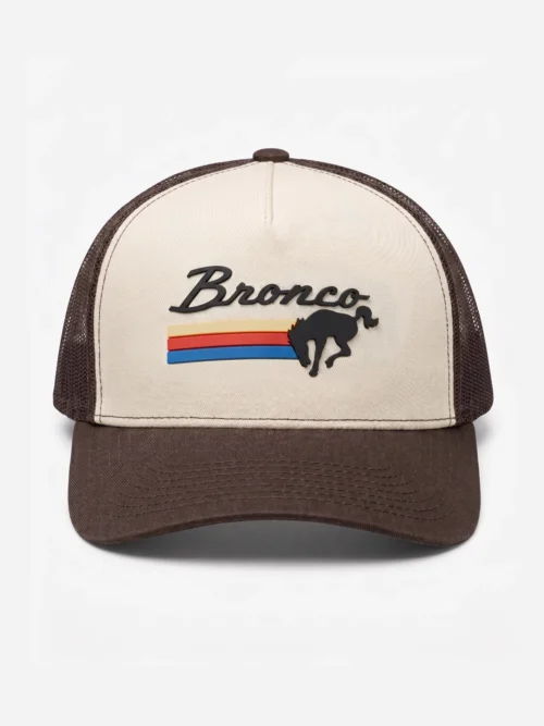 Gorra Trucker Premium Bronco Heritage Marrón