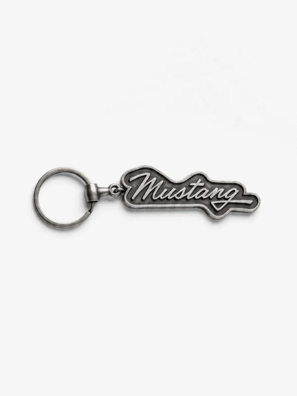 Llavero de metal Mustang
