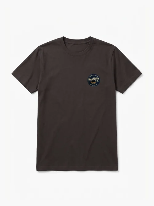 Remera Hombre Vintage Motor Co. Round Marrón