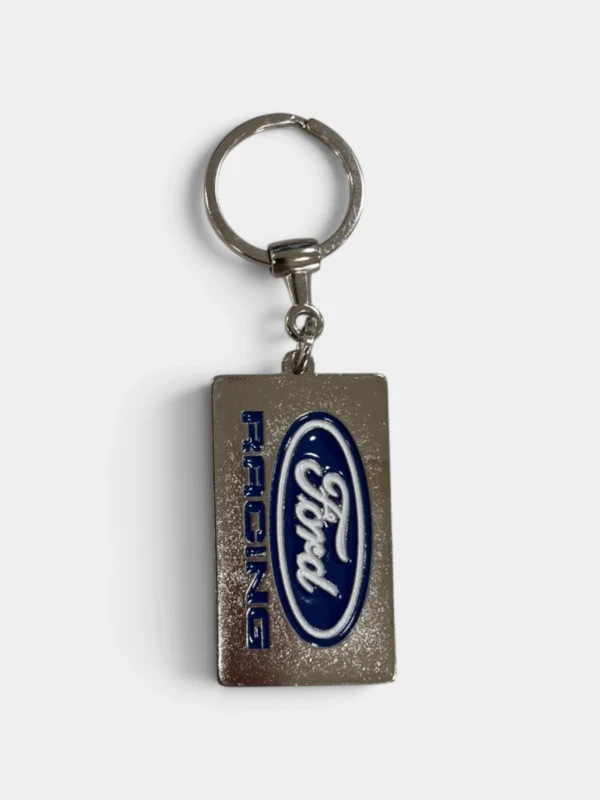 FRD0074 Llavero de Metal Ford Racing Azul Llavero de Metal Ford Racing Azul