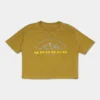 Remera Mujer Bronco Adventure Amarillo Estonado