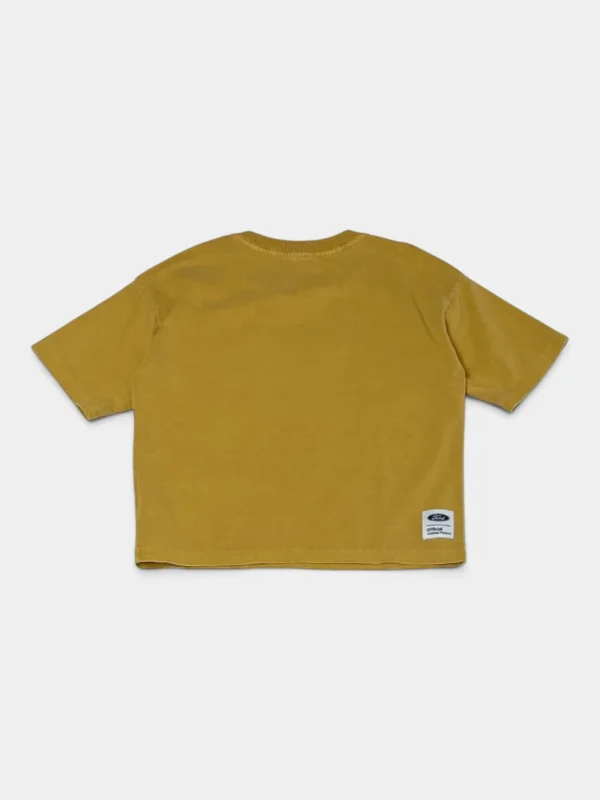 Remera Mujer Bronco Adventure Amarillo Estonado
