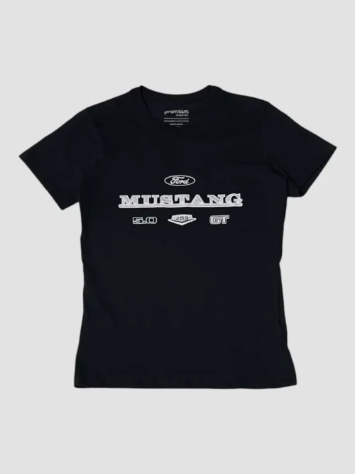 FRD0080 Remera Mujer Badges Negra Remera Mujer Badges Negra