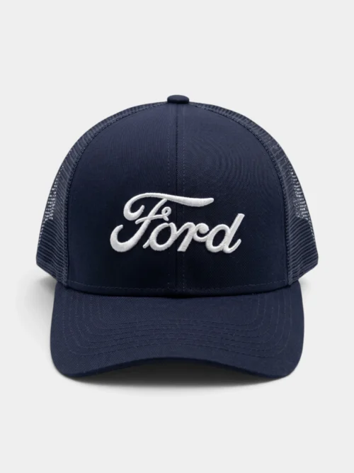 FRD0081 Gorra Trucker Premium Ford Logo Azul Marino Gorra Trucker Premium Ford Logo Azul Marino