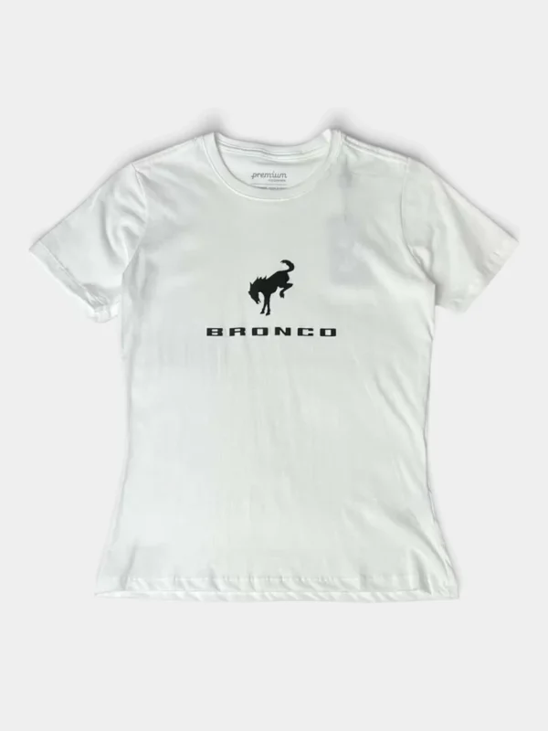 Remera Mujer Bronco Blanco