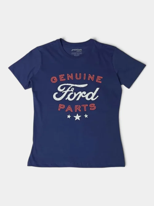 FRD0085 Remera Mujer Genuine Parts Azul Marino Remera Mujer Genuine Parts Azul Marino
