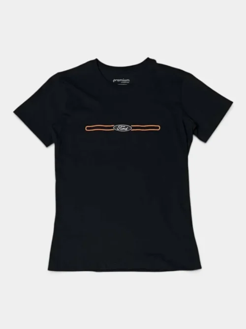 Remera Mujer Tremor Negro