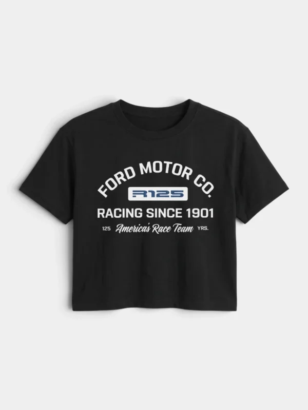 Remera Mujer Racing Since 1901 Negro