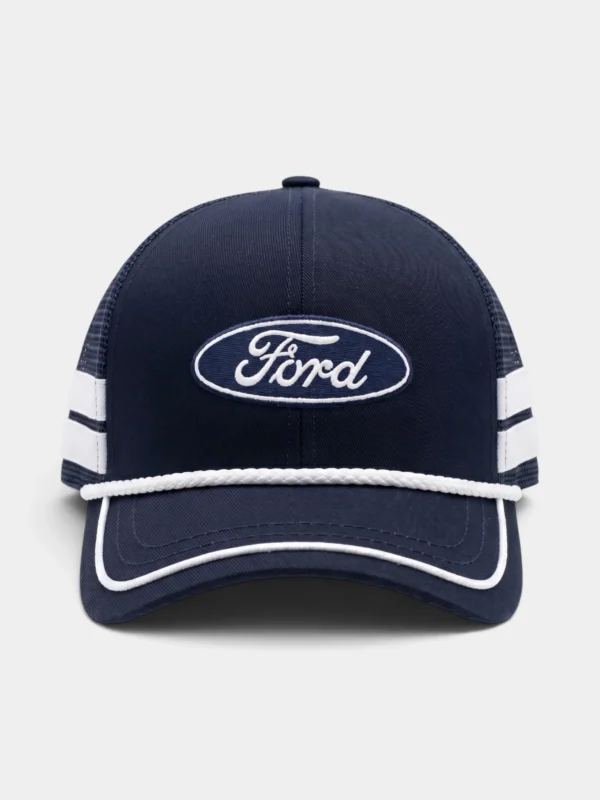 Gorra Trucker Premium Logo Patch Especial Azul Marino