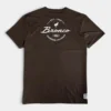Remera Hombre Bronco Heritage Marrón