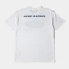 Remera Hombre Racing Logo Blanca