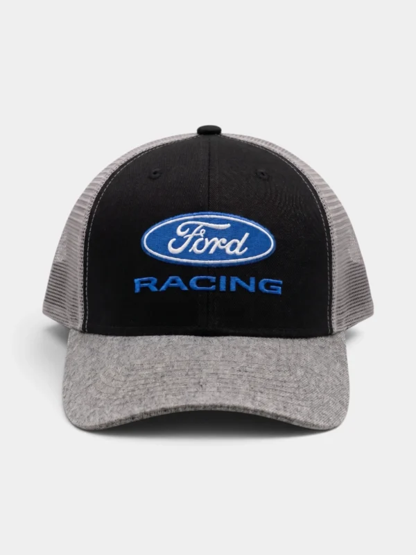Gorra Trucker Premium Racing Negra/Melange
